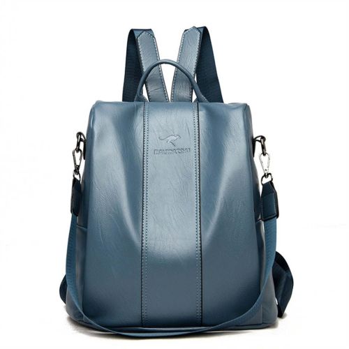 Ladies Anti-theft Soft Leather Backpack Women Vintage Shoulder Bag High Capacity Bag